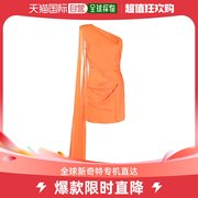香港直邮潮奢rolandmouret女士rolandmouret橙色连衣裙