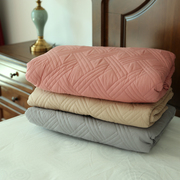 加厚绗缝纯棉床笠 纯色1.5m1.8席梦思床垫套全棉保护套可机洗褥子