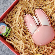 mofii摩天手兔兔子鼠标无线无限办公游戏女生可爱高颜值粉色卡通
