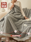 学生宿舍专用毛毯沙发毯高级感午睡毛绒毯子，铺床沙发上的盖毯加厚