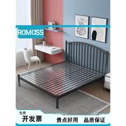 加厚304不锈钢床1.8米单人双人主卧床现代简约铁艺床双人床不钢床