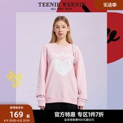 teenieweenie小熊奥莱情侣款，卫衣宽松韩版短款上衣女装春