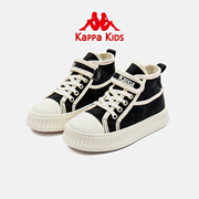 Kappa kids背靠背童鞋春秋新中大童百搭帆布鞋舒适透气男女童板鞋