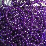 乌拉圭天然紫水晶手链女款晶体有棉裂单圈手串时尚水晶首饰品礼物