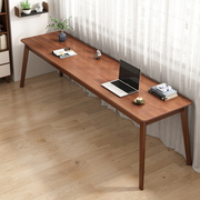 吧台桌实木家用长条桌长桌靠墙餐桌一体客厅隔段阳台小吧台多人桌