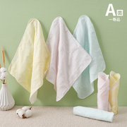 婴儿口水巾纯棉新生儿用品，宝宝超柔软纱布，童巾儿童手帕洗脸小方巾