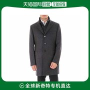 香港直邮Fay 男士 单排扣长袖大衣