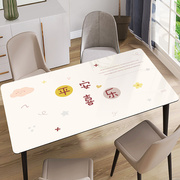 pvc软玻璃餐桌布防水防油防烫免洗长方形，家用台布茶几桌面保护垫