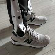 New Balance565系列 浅灰D宽男女同款低帮运动耐磨休闲鞋ML565CLG
