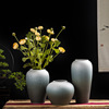 景德镇陶瓷花瓶摆件客厅插花新中式复古装饰陶罐水培器皿花盆花器