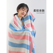 浴巾睡袍女冬季2023全棉加大加厚180x90大超大号特大尺寸宽裹