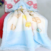 儿童幼儿园毛毯双层加厚秋冬季婴儿小毛毯宝宝午睡盖毯成人午休毯
