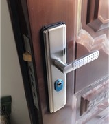 新加厚(新加厚)防盗门把手通用型，门锁套装老式大门拉手室内全铜锁心家用锁