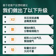 诤友烟嘴过滤器双重男士循环型可清洗吸烟过滤嘴三用细支正牌