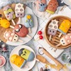 雪糕儿童卡通馒头包子果蔬动物营养早餐纯手工造型花馍儿童早餐辅
