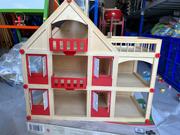 儿童过家家玩具屋木制迷你家具仿真别墅房男女孩木质生日礼物房子