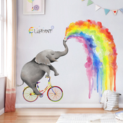 儿童房间墙贴装饰墙面，壁纸自粘卧室贴纸，布置创意个性背景墙贴画3d