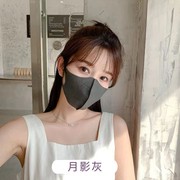 3d立体口罩莫兰迪色男女高颜值网红同款成人一次性白色黑色口罩