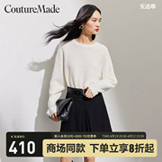 Couture Made短裤女2024春夏纯色百褶裙裤黑韩系休闲通勤