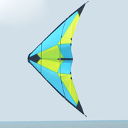 特技风筝双线复线树脂杆降落伞布运动旋转风筝声音大送尾巴