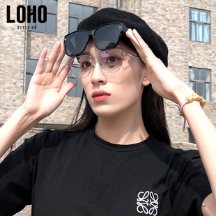 LOHO墨镜近视套镜偏光开车专用太阳镜男女款可套近视墨镜防紫外线
