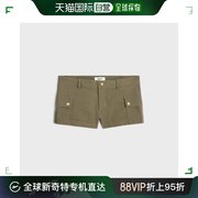 香港直邮CELINE 卡其色女士短裤 2Z426177R-02KK