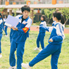 你好旧时光同款蓝白校服套装男初中小学生学生运动服女老式校服潮