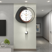钟表挂钟简约现代客厅家用时尚2024创意挂表大气网红装饰时钟挂墙