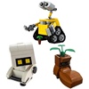 高砖零件机器人总动员，瓦力mo清扫机器人植物靴子，拼装积木玩具