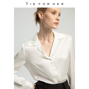 TieForHer丽制 BC系列高级感气质通勤职业OL风女士衬衫