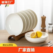 景德镇纯白碗碟套装，家用简约现代餐具套装，陶瓷盘子碗乔迁碗盘筷