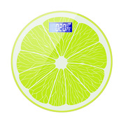 西瓜柠檬图案电子秤人体健康秤体重秤多色多图