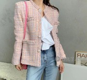 韩国东大门春 气质女人高级小香西装外套 胸104