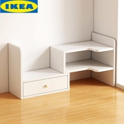 IKEA宜家桌面书架书桌收纳置物架办公室桌上多层储物柜子家用简易