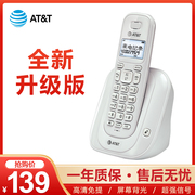 at&t31109中文数字，无绳电话办公室座机，家用子母机一拖一固话