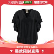香港直邮semicouturev领短袖，罩衫y4sm03y690