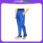 日本直邮ASICS男士田径运动裤 全网眼布衬里 蓝色XS 2091A166