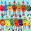 六一表演服儿童水果，蔬菜演出服卡通环保造型，时装秀亲子舞蹈幼儿园