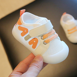 宝宝鞋子春夏季女童学步鞋，6个月婴儿，鞋一岁男宝软底婴幼儿单网鞋2