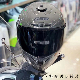 微瑕gsb361摩托车头盔男女，全覆式机车个性，赛车头盔四季全盔
