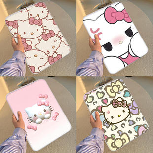 hellokitty平板电脑内胆包适用(包适用)苹果ipad10.9英寸可爱笔记本，macbookpro13.3寸防水联想小新air14加厚保护套