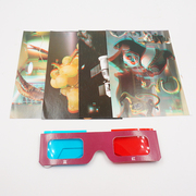 3d红蓝立体眼镜diy科技小制作儿童科学，实验教玩具小学手工材料