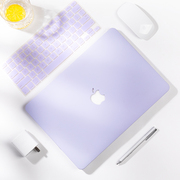 2024年好看的苹果电脑保护壳macbookair13.3笔记本，15pro14寸13外壳12保护套，macair16贴壳13.6电脑壳15.4紫色