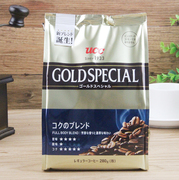 日本进口UCC悠诗诗goldspecial金牌研磨咖啡无蔗糖黑咖啡粉需过滤