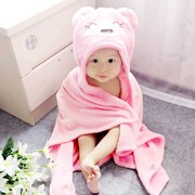 用品韩版婴幼儿专用新生婴儿儿浴巾秋冬 冬季 初生裕巾沐浴冬天一