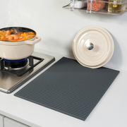厨房隔热垫台面锅垫餐桌防烫火锅保护垫子耐高温硅胶烤盘垫大加厚