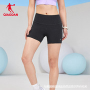 乔丹运动裤女士2024夏季透气弹力紧身马拉松短裤跑步裤子女款