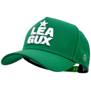 leauxgeaux莱奥绿色棒球，帽子男女鸭舌帽，夏季嘻哈遮阳原谅帽