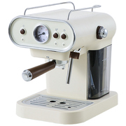 网易严选全半自动意式咖啡机家用一体机蒸汽式小型浓缩打奶泡机