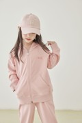 23春夏儿童卫衣，套装小樱桃刺绣运动装，纯色连帽外套运动裤